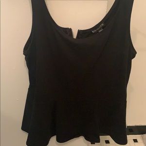 Black bell top from Express